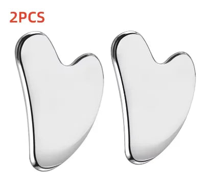 Gua Sha Facial Massage Stainless Steel Gua Sha Massage Tool Anti-Aging Firming Face Cooling Eye SPA Body Massage Tool