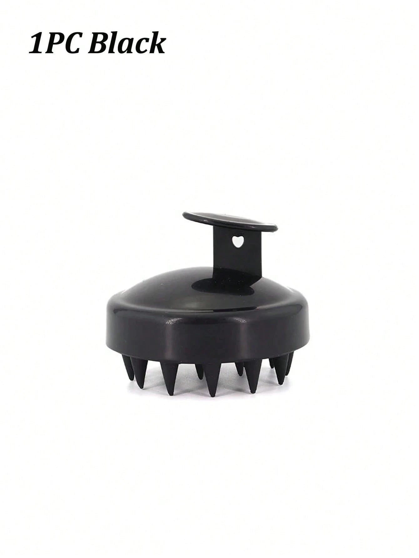 1PC Silicone Scalp Massager Hair Washing Brush, Wet & Dry Soft Silicone Comb Teeth For Scalp Care,Hair Cleansing Bath Brush