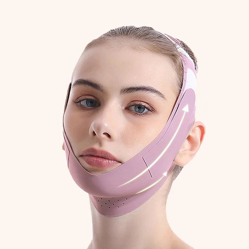 New Reusable Face Slimming Bandage V Line Bandage Women Chin Cheek Lift Up Belt Facial Massage Strap Face Skin Care Beauty Tools