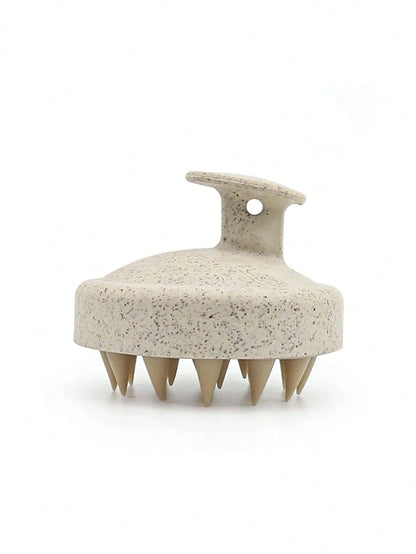 1PC Silicone Scalp Massager Hair Washing Brush, Wet & Dry Soft Silicone Comb Teeth For Scalp Care,Hair Cleansing Bath Brush