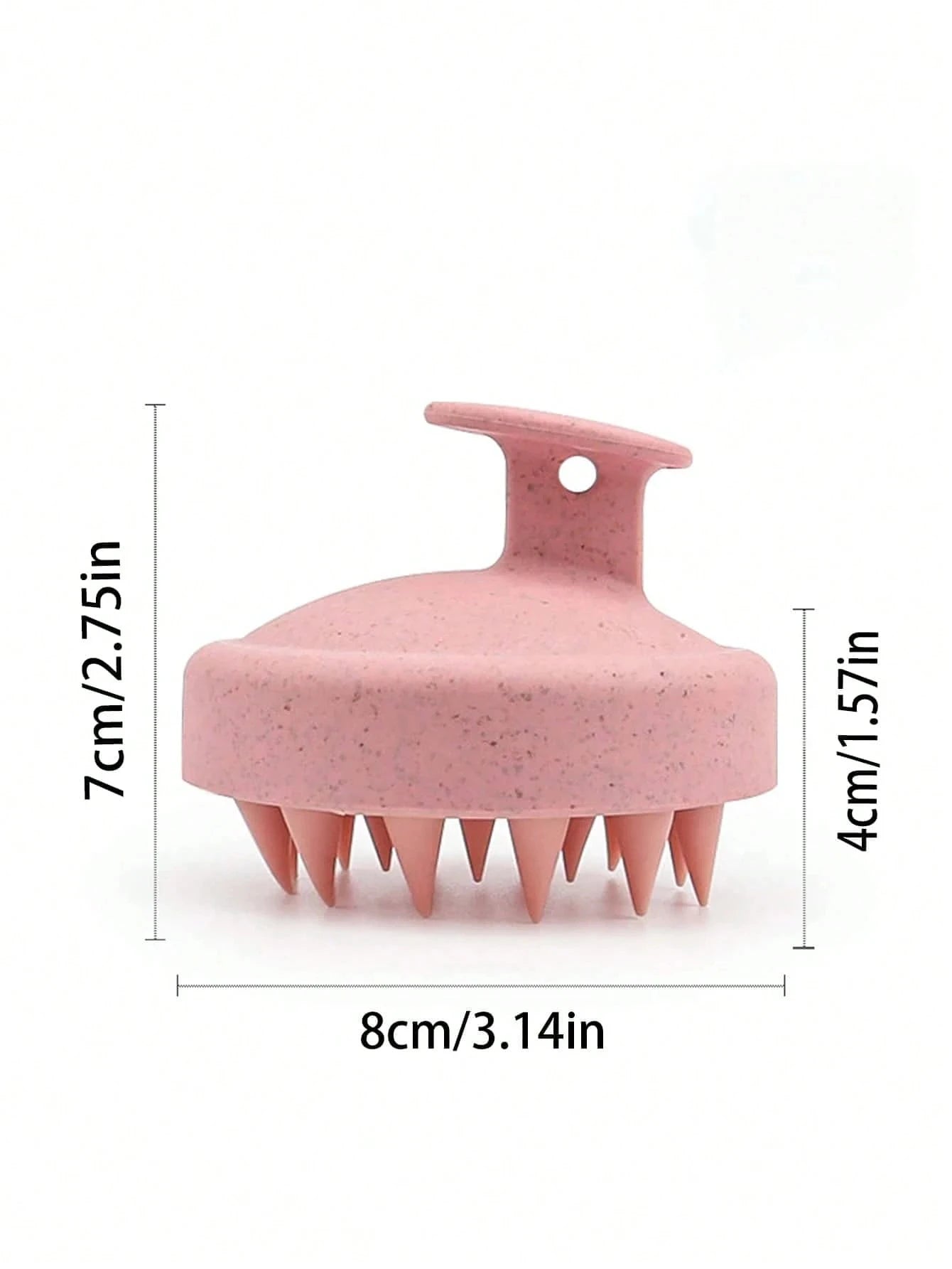 1PC Silicone Scalp Massager Hair Washing Brush, Wet & Dry Soft Silicone Comb Teeth For Scalp Care,Hair Cleansing Bath Brush