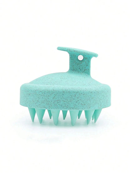1PC Silicone Scalp Massager Hair Washing Brush, Wet & Dry Soft Silicone Comb Teeth For Scalp Care,Hair Cleansing Bath Brush