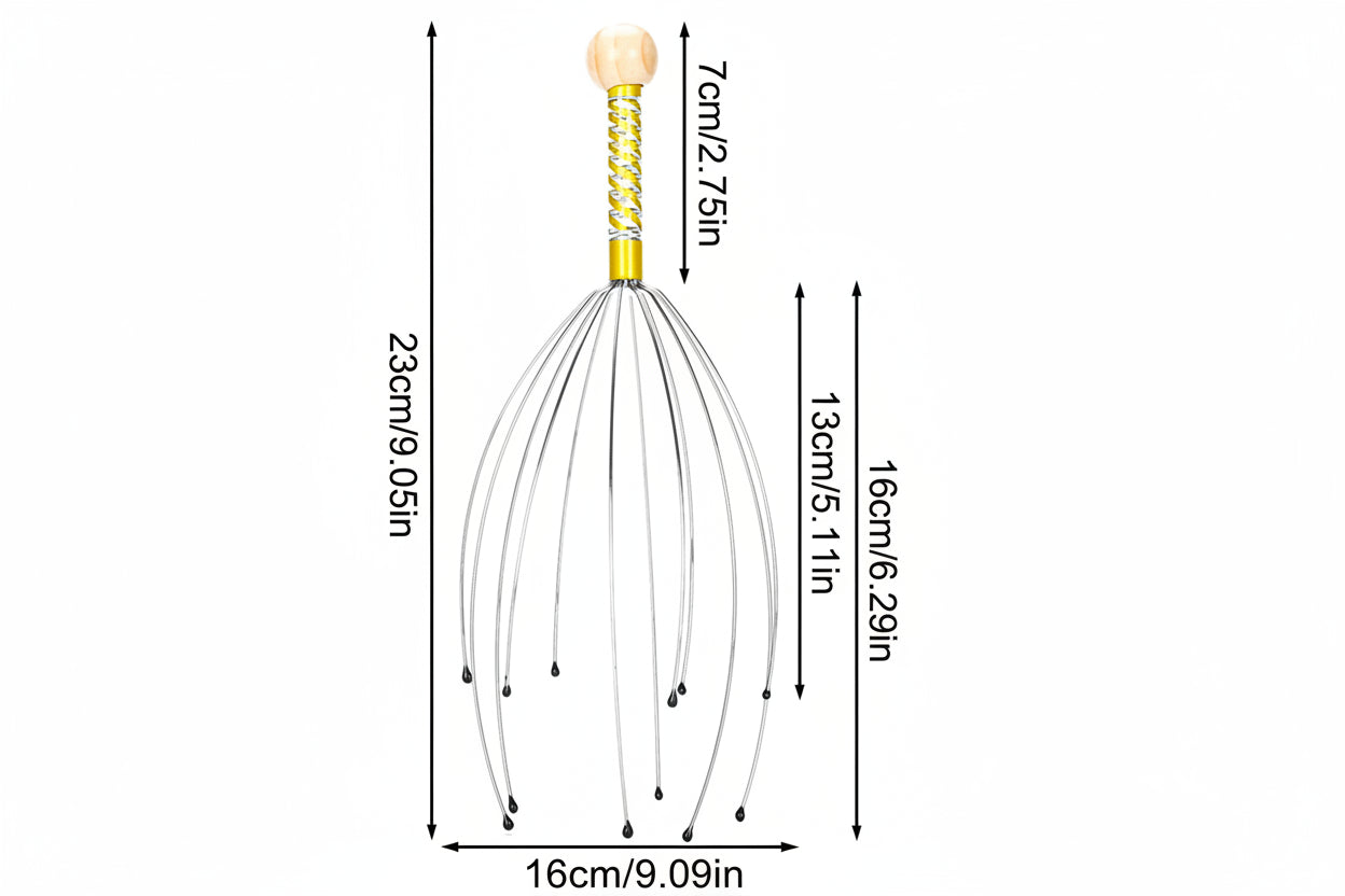 Octopus Head Massager