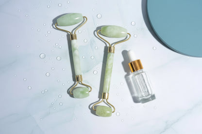 Jade Face Roller and Gua Sha